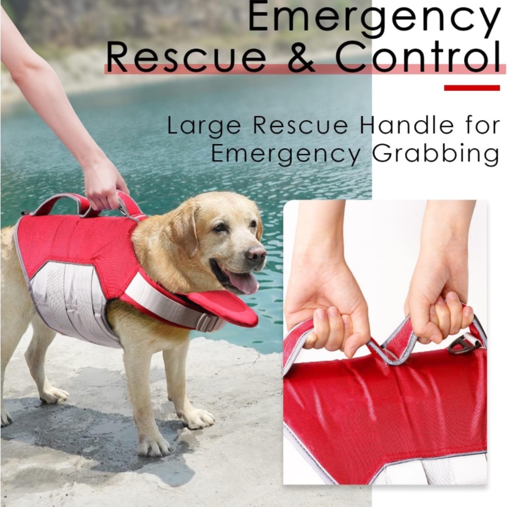 XXL Think pet dog  life jacket